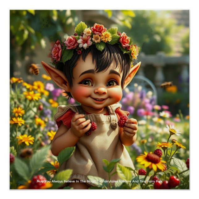 Póster Elf Strawberry Poster (Frente)