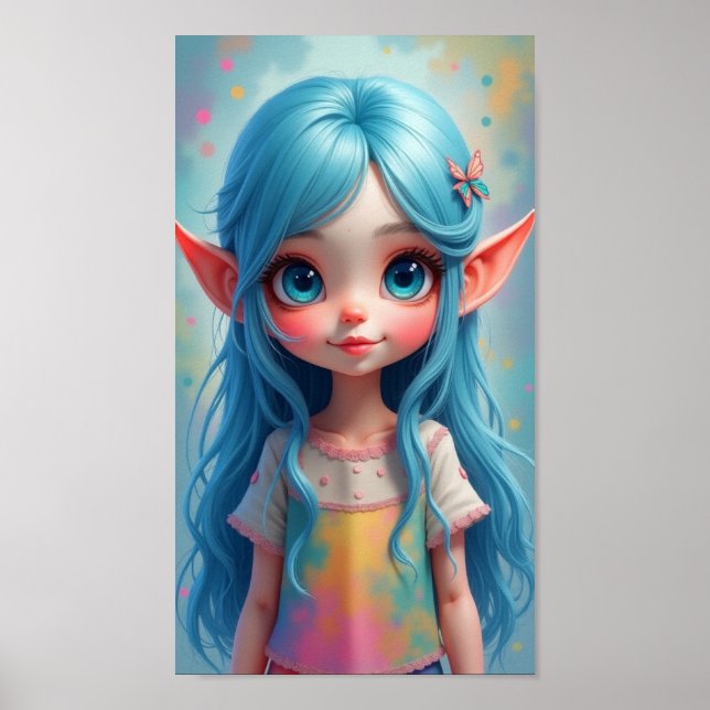 Poster Elfie (Frente)