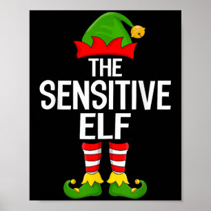 Poster Elfo Sensível Xmas Correspondência Família Elfo Es