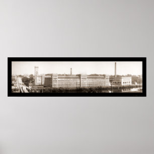 Póster Elgin IL Watch Company Foto 1914