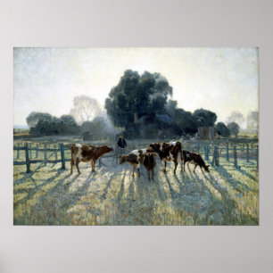 Poster Elioth Gruner Primavera Frost