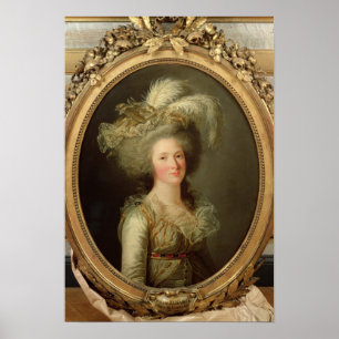 Póster Elisabeth de France chamou a senhora Elisabeth