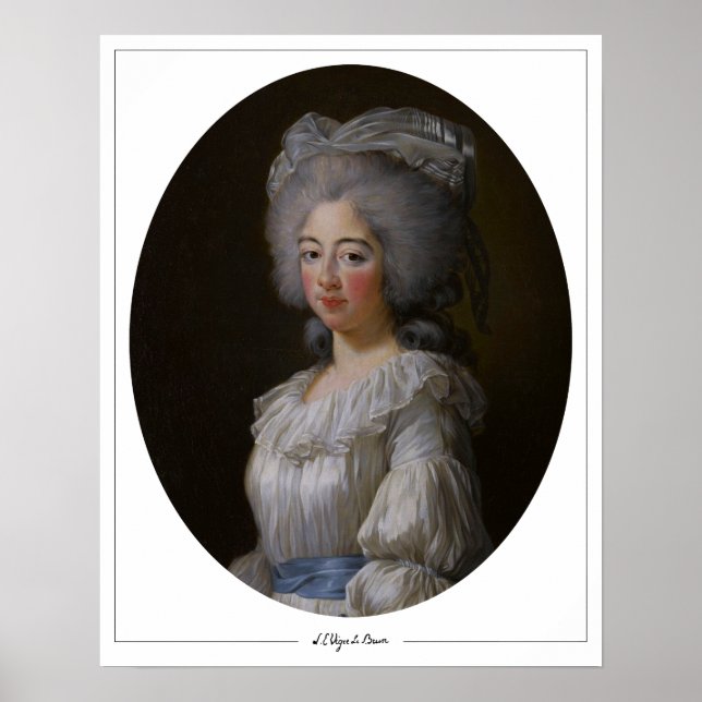 Poster Élisabeth Vigée Le Brun Zedign Cartaz de Arte #32 (Frente)