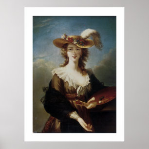 Póster Elisabeth Vigee-Lebrun Autorretrato