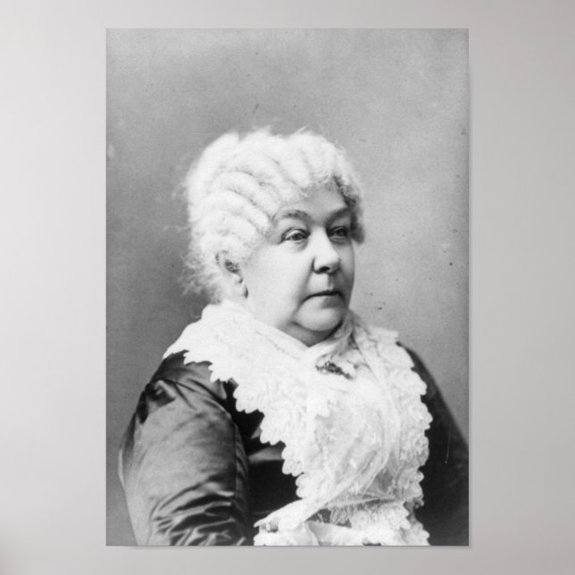 Poster Elizabeth Cady Stanton (Frente)