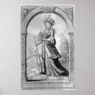 Poster Elizabeth Charlotte do Palatinate