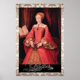 Poster Elizabeth I como Princesa