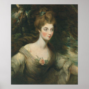 Poster Elizabeth, Lady Croft - Retrato de John Constable