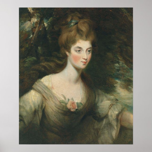 Poster Elizabeth, Lady Croft - Retrato de John Constable (Frente)