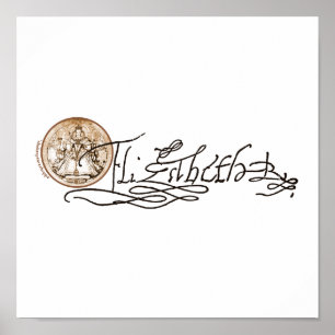 Póster Elizabeth mim assinatura (versão 2)