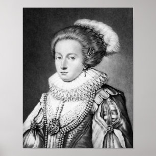 Póster Elizabeth Stuart, rainha de Boémia