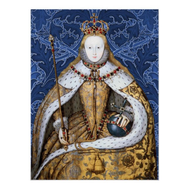 Póster Elizabeth Tudor, Rainha da Inglaterra (Frente)