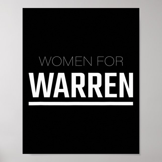 Poster Elizabeth Warren  (Frente)