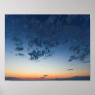 Póster Elk Rapids Sunset