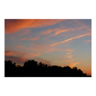 Póster Elkridge Sunset Maryland Landscape