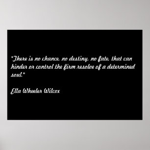 Póster Ella Wheeler Wilcox