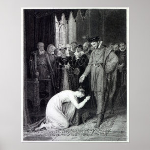 Póster Ellen Douglas mostrando o anel