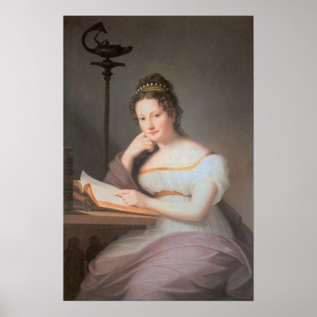 Poster Ellenrieder - Amalie Von Baden (Frente)