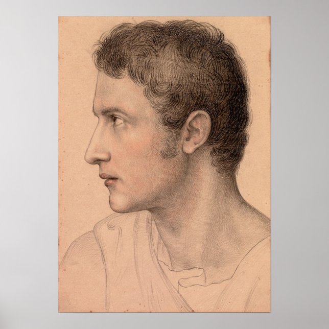 Poster Ellenrieder - Jovem Perfil Da Esquerda (Frente)