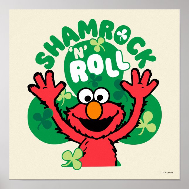 Poster Elmo | Shamrock 'N' Roll (Frente)