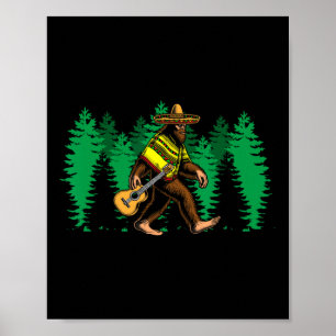 Poster Elsquatcho Pancho Guardian do Deserto Pé Grande S