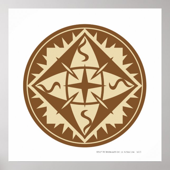 Póster Elven Flag (Frente)