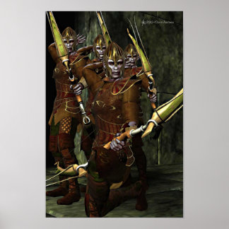 Poster Elves Archer Patrol