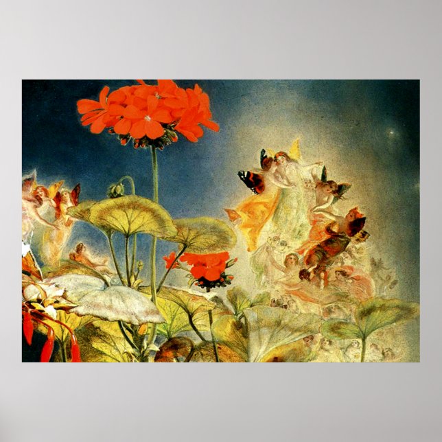 Póster Elves e Fadas, Sonho de uma Noite de Verão (Frente)