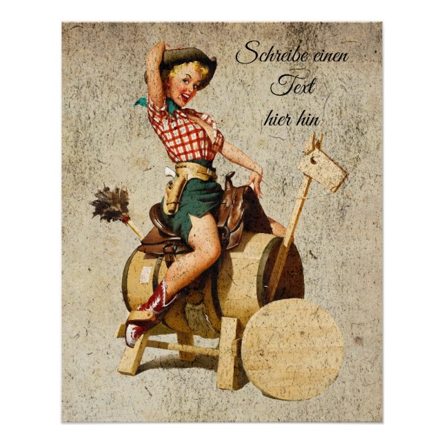 Póster Elvgren Pinup 1 (Frente)