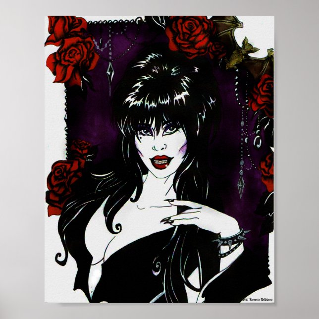 Poster Elvira (Frente)