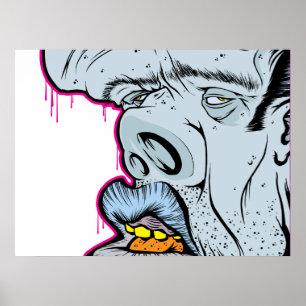 Poster Elvis deixou a construção