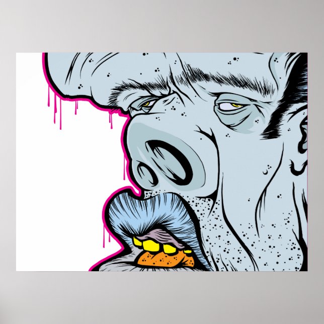 Poster Elvis Deixou O Prédio (Frente)