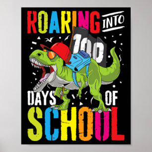 Poster Em 100 Dias De Diversão Escolar Para Rapazes Rex D