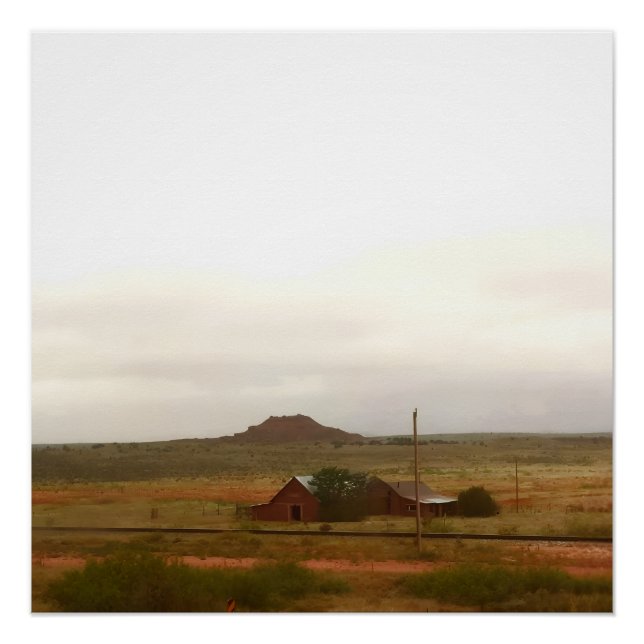Póster Em algum lugar do Arizona! (Frente)