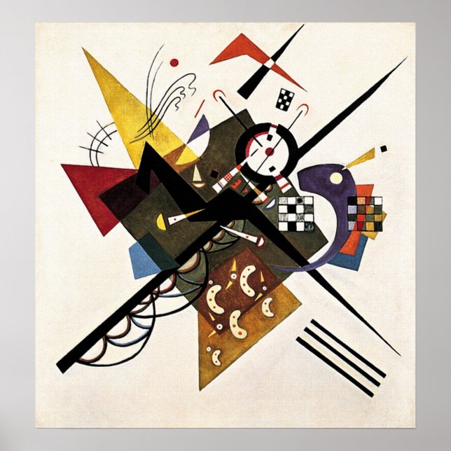 Poster Em Branco II - Wassily Kandinsky (Frente)
