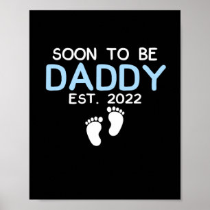 Poster Em Breve Ser Pai 2022 Dia de os pais Pela Primeira