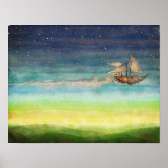 Póster Em Busca de Tudo (Frente)