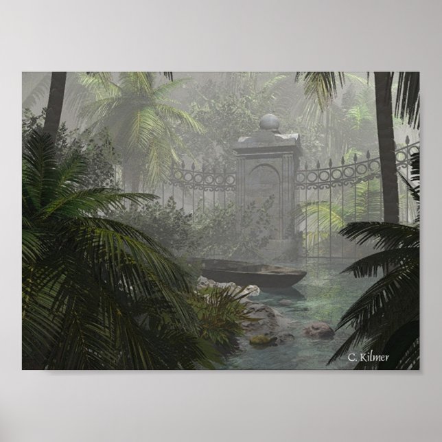 Póster Em Busca do Paraíso (Frente)