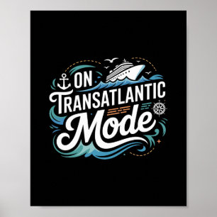 Poster Em Camiseta Modo Transatlântico Camisetas Transatl