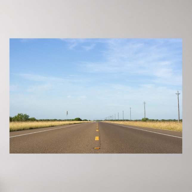 Póster Em direção ao Horizonte. (Frente)