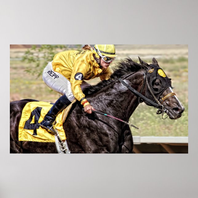 Póster Em execução (Frente)