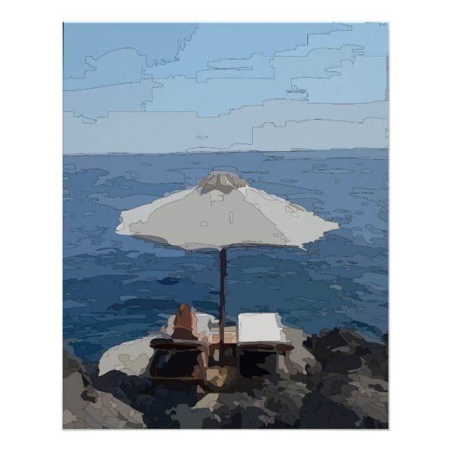 Póster Em Férias (Frente)