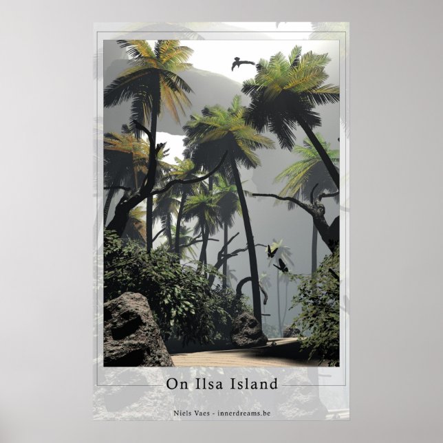 Póster Em Ilsa Island (Frente)