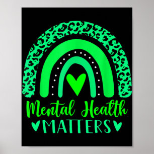 Poster Em Maio, Vestimos Verde Para Sensibilização Para A