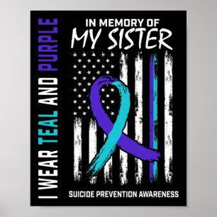 Poster Em Memória Da Minha Irmã, Prevenição Da Consciênci