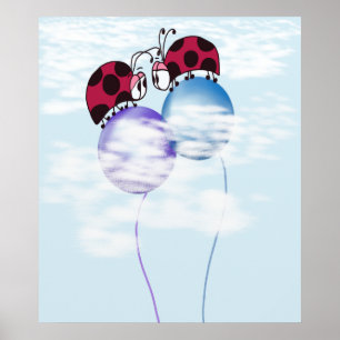 Poster Em Nenhum Lugar, Mas Lá Em Cima, A Ilustração D