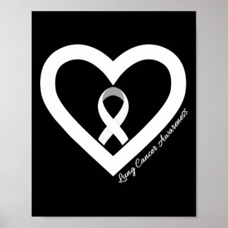 Poster Em Novembro Usamos Branco Mês de Conscientização d