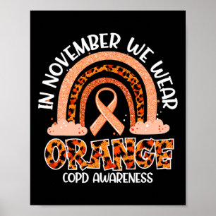 Poster Em novembro, Vestimos a consciência laranja do arc