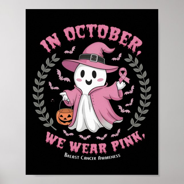 Poster Em outubro, Vestimos Mama de Abóbora-Pumpkin De Br (Frente)