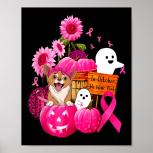 Poster Em outubro, Vestimos o baile de mama de Chihuahua,